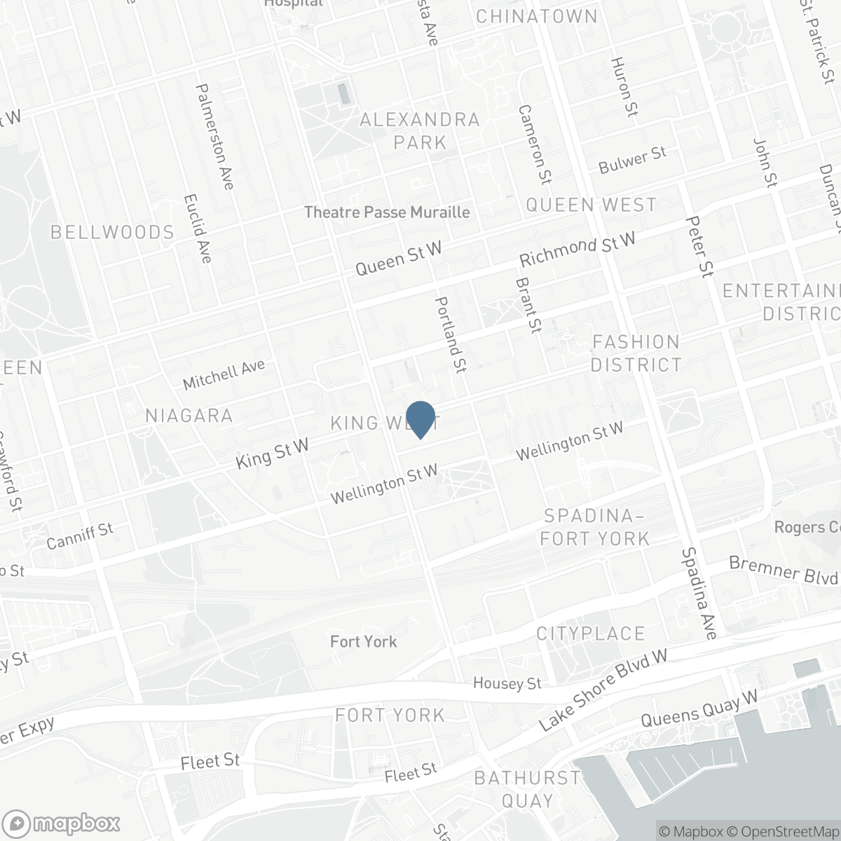 1022 - 629 KING STREET W, Toronto, Ontario M5V 0G9